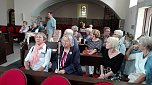 33 erwartungsvolle Mitglieder der Kirchengemeinde Blasii-Altendorf genossen letzte Woche einen gemeinsamen Ausflug in das Eichsfeld. (Foto: Evangelischer Kirchenkreis Südharz)