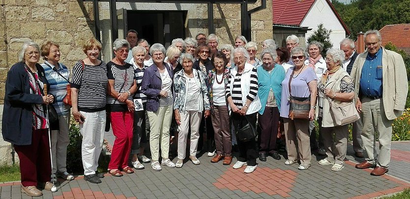 33 erwartungsvolle Mitglieder der Kirchengemeinde Blasii-Altendorf genossen letzte Woche einen gemeinsamen Ausflug in das Eichsfeld.  (Foto: Evangelischer Kirchenkreis Südharz)