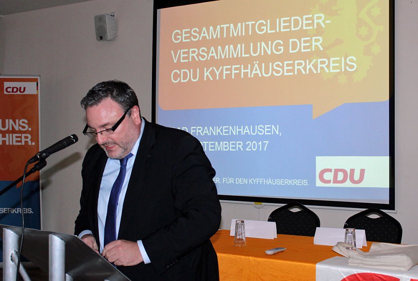 Beschlüsse des Kreisparteitags der CDU Kyffhäuserkreis (Foto: Karl-Heinz Herrmann)