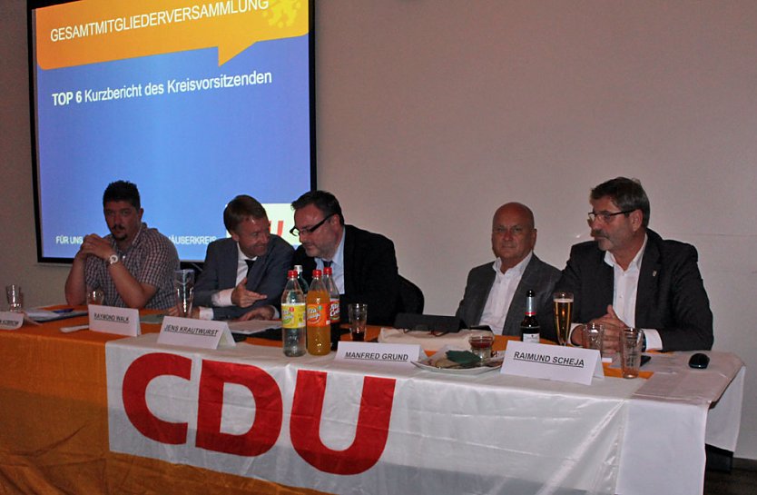 Weiteres aus dem Kreisparteitag der CDU Kyffhäuserkreis (Foto: Karl-Heinz Herrmann)