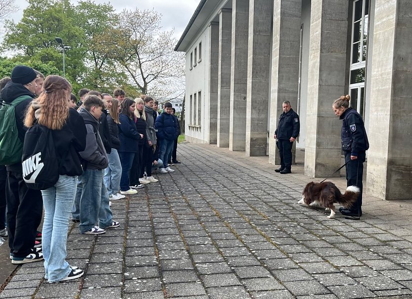 Viel Besuch konnte man heute in der Landespolizeiinspektion in Nordhausen begrüßen (Foto: LPI)