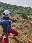 Susanne Walther beim Wettkampf in Südafrika (Foto: Bowteam Nordhausen) Susanne Walther beim Wettkampf in Südafrika (Foto: Bowteam Nordhausen)
