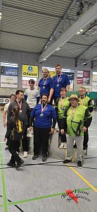 Das Bowteam aus Nordhausen bei der Landesmeisterschaft des Bogensportverbands Thüringen