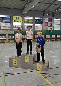 Das Bowteam aus Nordhausen bei der Landesmeisterschaft des Bogensportverbands Thüringen