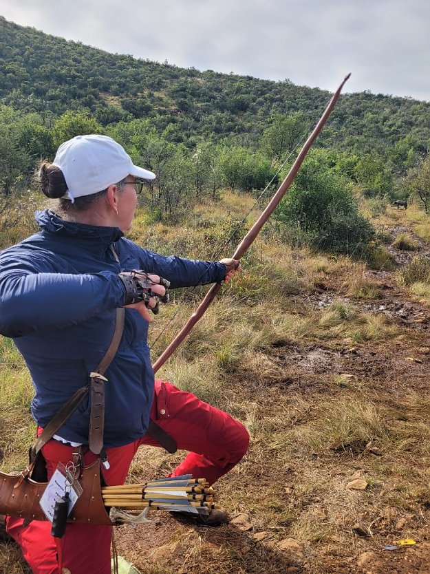 Susanne Walther beim Wettkampf in Südafrika (Foto: Bowteam Nordhausen) Susanne Walther beim Wettkampf in Südafrika (Foto: Bowteam Nordhausen)