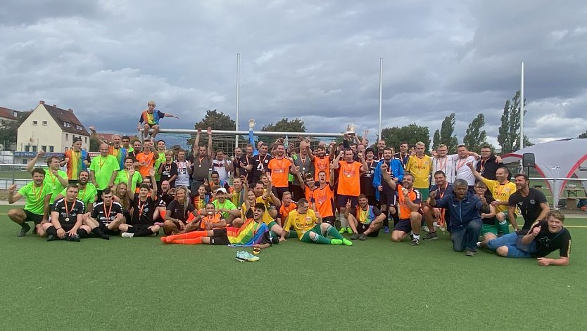 Buntes Miteinander beim 2. Unified-Cup von Spirit of Football in Erfurt (Foto: Thomas Kitter) Buntes Miteinander beim 2. Unified-Cup von Spirit of Football in Erfurt (Foto: Thomas Kitter)