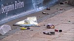 B&ouml;llerabfall auf den Stra&szlig;en (Foto: nnz)