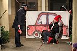 De Polizei als Fensterpate (Foto: nnz)