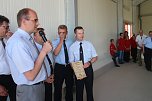 Die Kameraden der Sundhäuser Feuerwehr können sich nach langem warten endlich über ihr neues Gerätehaus freuen (Foto: Angelo Glashagel) Die Kameraden der Sundhäuser Feuerwehr können sich nach langem warten endlich über ihr neues Gerätehaus freuen (Foto: Angelo Glashagel)