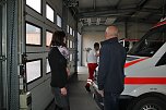 DRK und Polizei besucht (Foto: Karl-Heinz Herrmann)