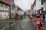 Wohnhausbrand in Buhla (Foto: Silvio Dietzel)