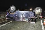 Unfall auf der Autobahn (Foto: S.Dietzel)