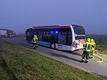 Feuer im Elektrobus (Foto: Feuerwehr Ilfeld) Feuer im Elektrobus (Foto: Feuerwehr Ilfeld)