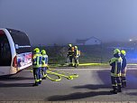 Feuer im Elektrobus (Foto: Feuerwehr Ilfeld) Feuer im Elektrobus (Foto: Feuerwehr Ilfeld)