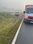 Unfall heute Morgen (Foto: Feuerwehr Bad Frankenhausen/SD)