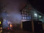 Brand im Kyffhäuserland (Foto: S. Dietzel)
