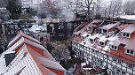 Luftbilder vom Brandort in der Nordhäuser Altstadt (Foto: Silvio Dietzel) Luftbilder vom Brandort in der Nordhäuser Altstadt (Foto: Silvio Dietzel)