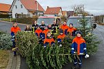 Weihnachtsbäume werden eingesammelt (Foto: Feuerwehr Heiligenstadt)