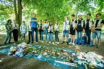 Aufräum-Aktion der Humbolt-Schüler im Stadtpark (Foto: Christoph Keil)