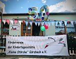 Die "Kleinen Störche" in Görsbach feierten den 50. Geburtstag ihres Kindergartens mit einer großen Festwoche (Foto: Kita Kleine Störche)