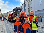 &Uuml;bungs-Einsatz f&uuml;r die Jugendfeuerwehr (Foto: Feuerwehr Heiligenstadt)