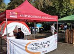 Integrativer Sportevents im Gehege (Foto: J.Kleinschmidt)