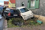 Ungewöhnlicher Verkehrsunfall heute Morgen (Foto: S.Dietzel) Ungewöhnlicher Verkehrsunfall heute Morgen (Foto: S.Dietzel)