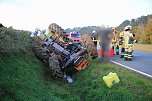 Traktorunfall bei Steigerthal gestern Nachmittag (Foto: S.Dietzel)