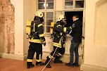 Gro&szlig;einsatz am Heringer Schloss (Foto: S. Dietzel)