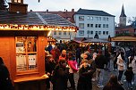 Der Nordhäuser Weihnachtsmarkt wurde heute eröffnet (Foto: agl)