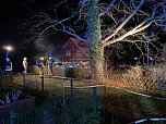 Brandeinsatz im alten Jahr in Ellrich (Foto: S. Dietzel)