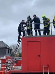 Feuerwehr&uuml;bung in Greu&szlig;en (Foto: Katharina Wreden)