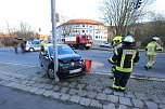 Unfall in Sondershausen (Foto: S. Dietzel)
