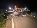 Schwerer Unfall zwischen Berga und G&ouml;rsbach (Foto: S. Dietzel)