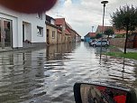 Sch&auml;den der Unwetter gestern und heute Morgen (Foto: Feuerwehr)