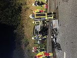 Schwerer Unfall an der Anschlussstelle Worbis (Foto: S. Dietzel/Feuerwehr Worbis)