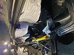 Schwerer Unfall an der Anschlussstelle Worbis (Foto: S. Dietzel/Feuerwehr Worbis)