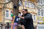 "Verflixt & Zugebommelt!" in der Bad Langensalzaer Innenstadt (Foto: Max Hormann)