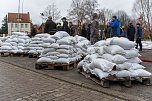 Hochwasserabwehr in Sundhausen (Foto: Sven Tetzel) Hochwasserabwehr in Sundhausen (Foto: Sven Tetzel)
