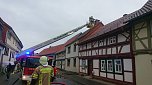 Brand in Neustadt (Foto: Feuerwehr Harztor) Brand in Neustadt (Foto: Feuerwehr Harztor)