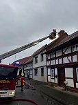 Brand in Neustadt (Foto: Feuerwehr Harztor) Brand in Neustadt (Foto: Feuerwehr Harztor)
