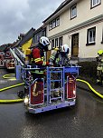 Brand in Neustadt (Foto: Feuerwehr Harztor) Brand in Neustadt (Foto: Feuerwehr Harztor)