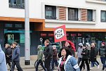 Demonstrationszug durch die Nordhäuser Innenstadt (Foto: agl) Demonstrationszug durch die Nordhäuser Innenstadt (Foto: agl)