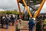 Er&ouml;ffnung des R&uuml;digsdorfer Aussichtsturms (Foto: agl)