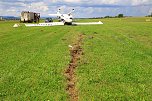 Flugzeugunfall in Bielen (Foto: S.Dietzel)
