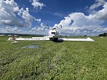 Flugzeugunfall in Bielen (Foto: S.Dietzel)