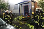Einsatzkr&auml;fte bei einem Kellerbrand  (Foto: Feuerwehr Heiligenstadt )