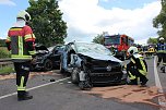 An der Unfallstelle (Foto: Feuerwehr Heiligenstadt )