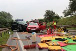 An der Unfallstelle (Foto: Feuerwehr Heiligenstadt )