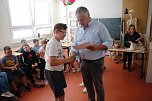 Kreative Ideen im Schulgarten des F&ouml;rderzentrums Pestalozzi (Foto: agl)